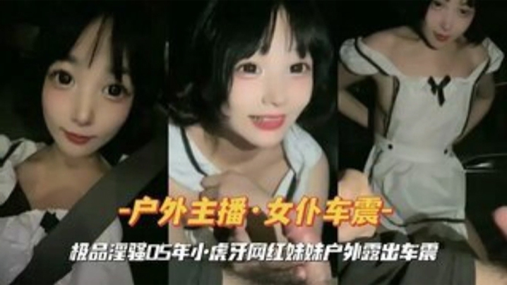 女仆装小虎牙网红妹妹户外车震海报剧照