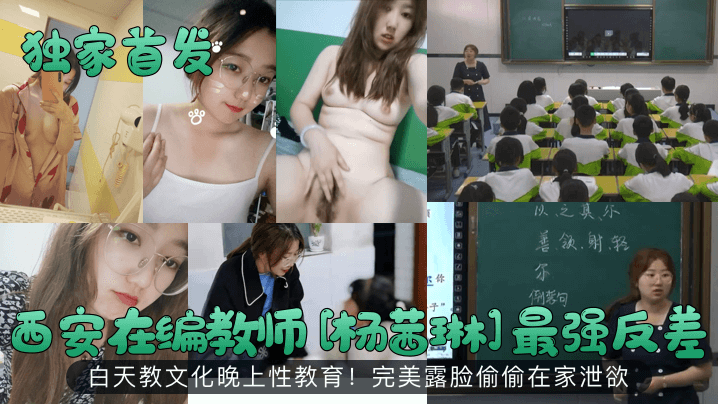 独家首发西安在编教师杨茜琳最强反差白天教文化晚上性教育完美露脸偷偷在家泄欲海报剧照