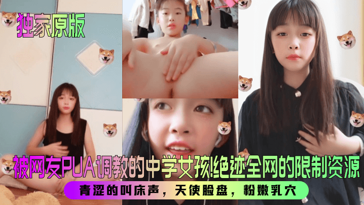 【独家原版】被网友PUA调教的中学女孩！绝迹全网的限制资源！青涩的叫床声，天使脸盘，粉嫩乳穴！海报剧照