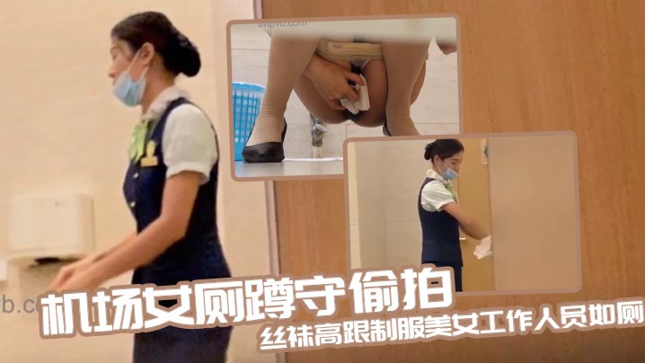 机场女厕蹲守偷拍丝袜高跟制服美女工作人员如厕海报剧照