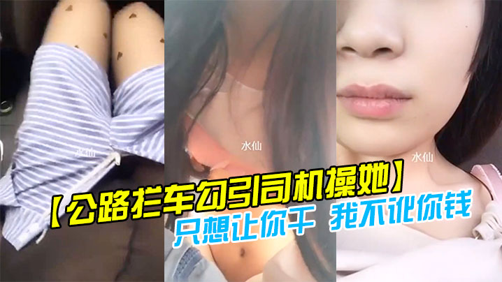 公路拦车勾引司机操她司机怕是仙人跳不敢操美女说只想让你干我不讹你钱我给你钱好吗海报剧照