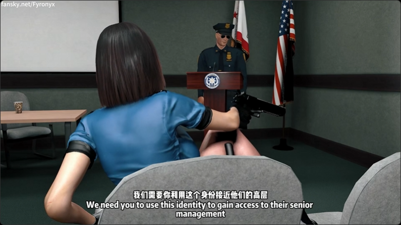 3D 国语剧情 卧底女警被下药~2海报剧照