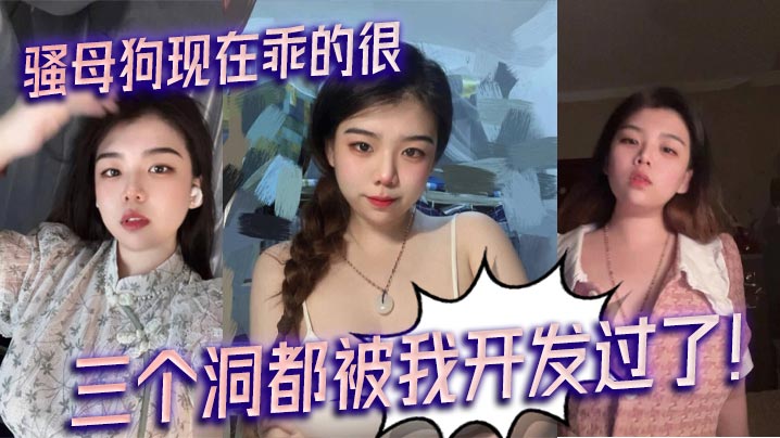 骚母狗现在乖的很，三个洞都被我开发过了！海报剧照
