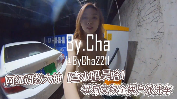 网红调教大神【查小理 吴晗】母狗女奴全裸户外洗车海报剧照