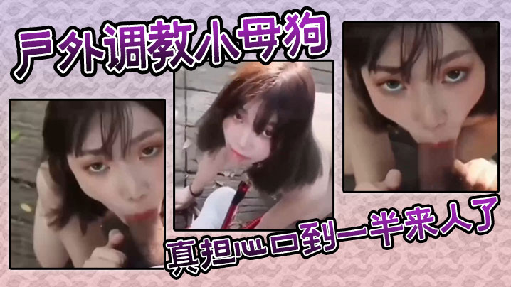 户外调教小母狗，真担心口到一半来人了海报剧照